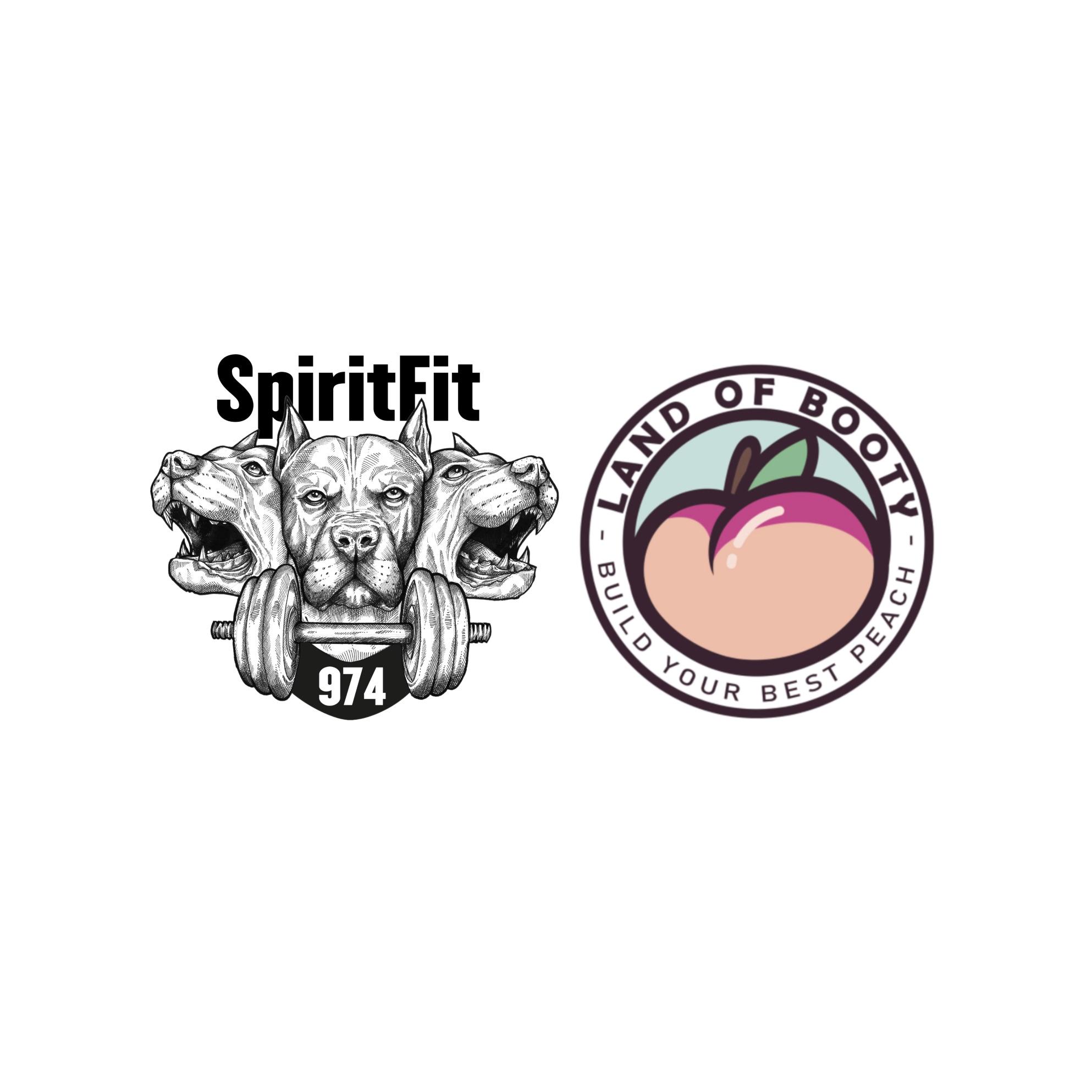 Logo SpiritFit 974 & Land Of Booty
