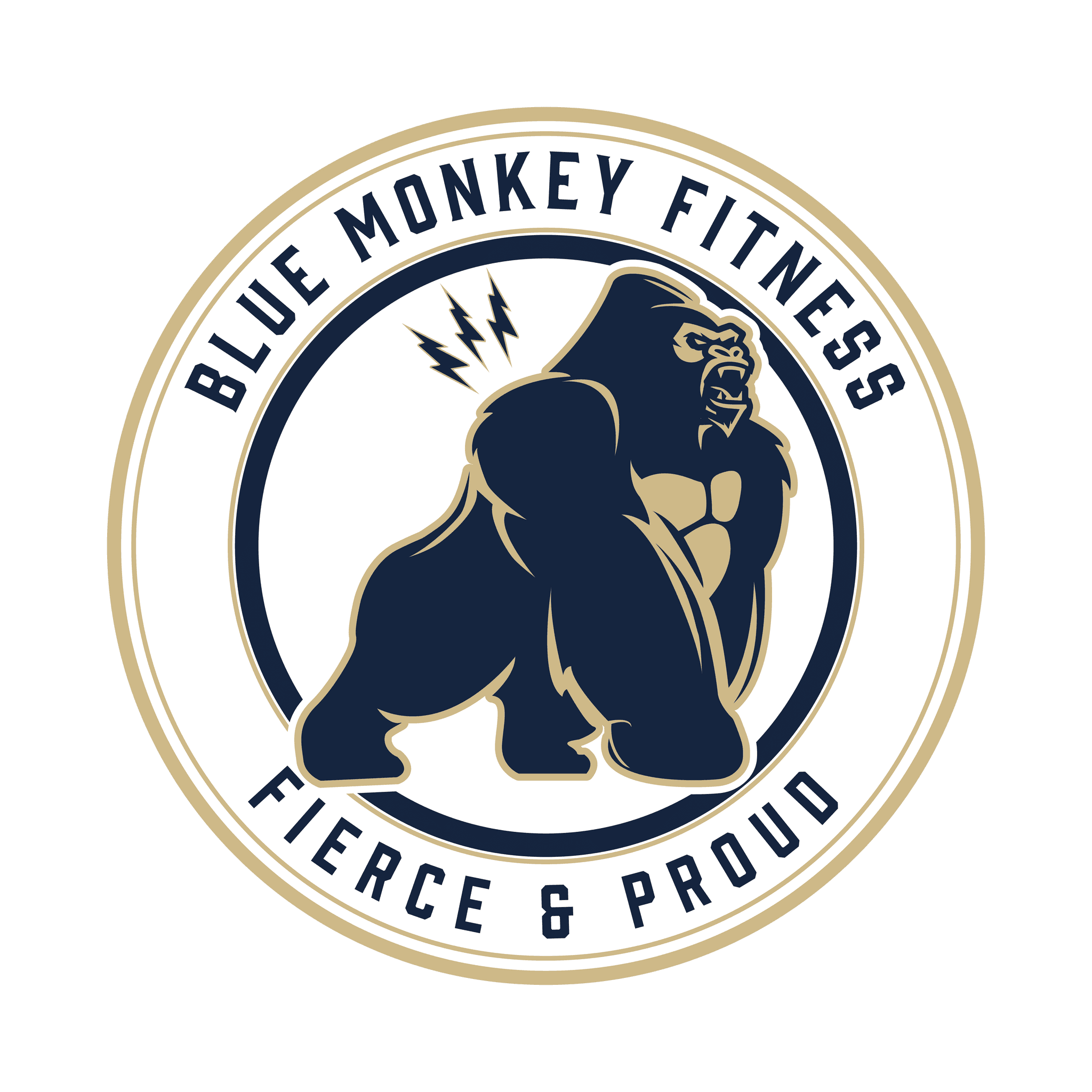 Logo Blue Monkey Fitness